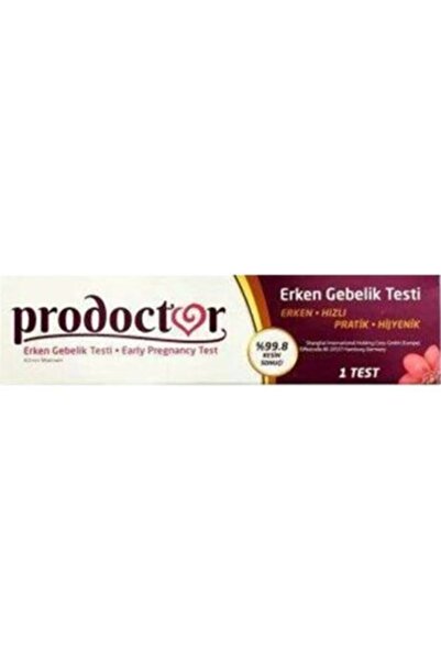 Prodoctor Kadın Gebelik Testi