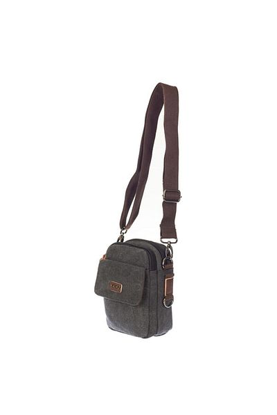 ÇÇS Black Unisex Crossbody Bag 31067