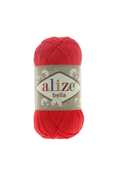 Alize Bella 5 Pack Πλεκτό Σχοινί - 56-Κόκκινο