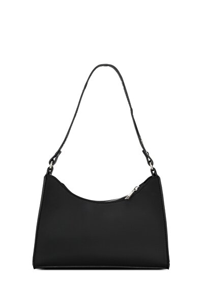 Housebags Kadın Siyah Soft Baguette Çanta 195