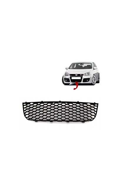gkl Golf 5 Gti 2005-2009 Uyumlu Ön Orta Izgara 1k0853677b