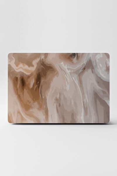 TUGİBU Laptop Sticker Covering Notebook Macbook Soft Beige