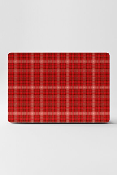 TUGİBU Kırmızı Laptop Sticker Kaplama Notebook Macbook
