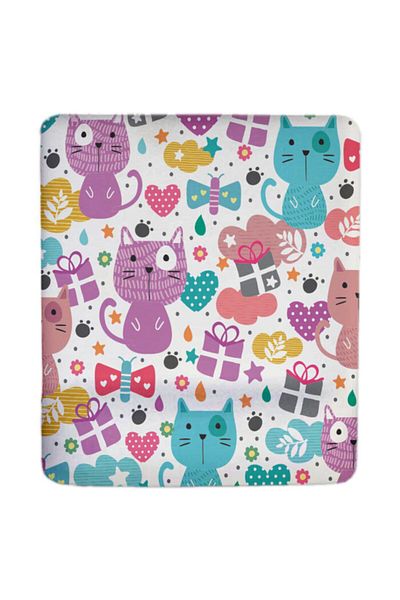 Onartem Cats Mouse Pad with Wrist Support