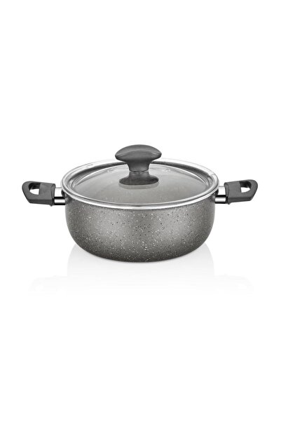 papilla Fred 20 Cm Tencere, Gri Kırçıllı