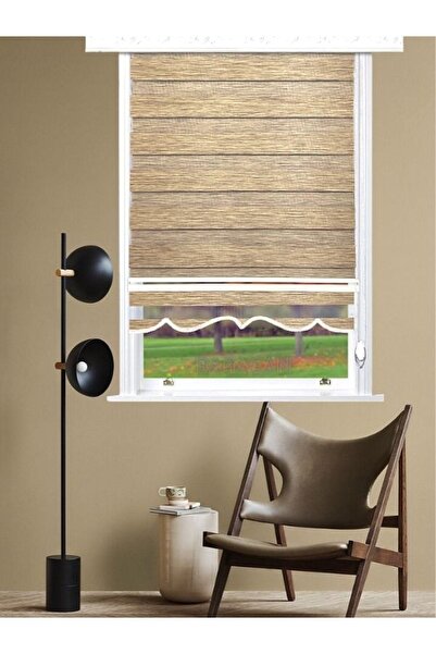 Babacan Bambu Ahşap Etek Dilimli 90 X 200