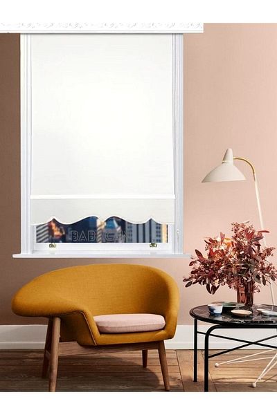 Babacan White Roller Skirt Sectional 80 X 200