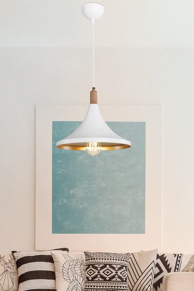 Modelight Julıet Tekli Sarkıt Beyaz