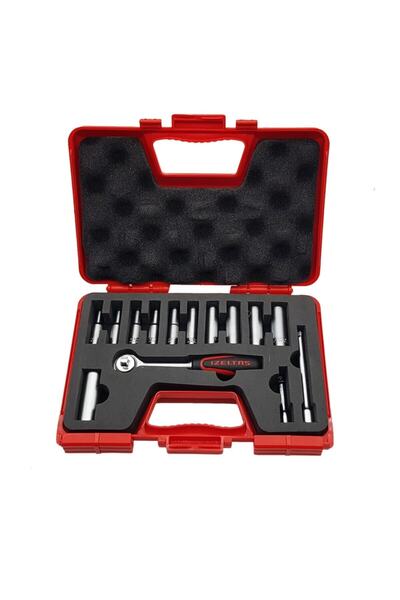 İzeltaş 1/4 Derin Lokma Anahtar Takımı - 1107006014