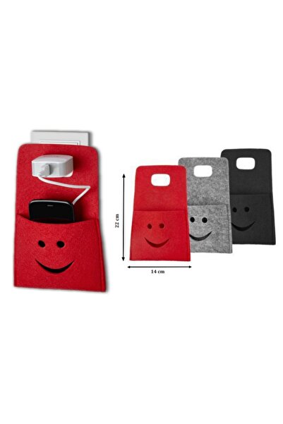 CK House حامل الهاتف اللباد