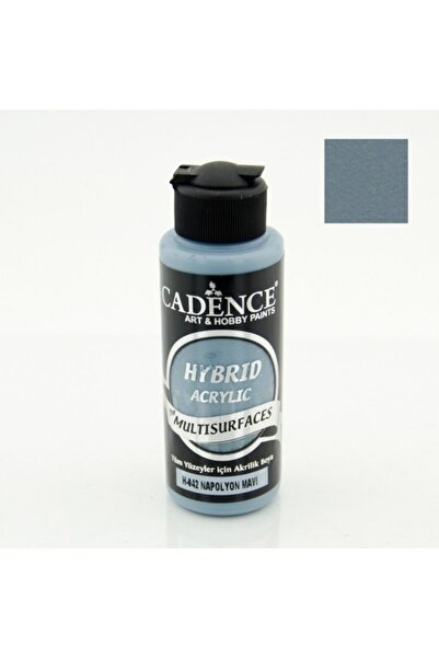 Cadence Boya Hybrıd Akrilik Multısurfaces H-042 Napolyon Mavi 120ml