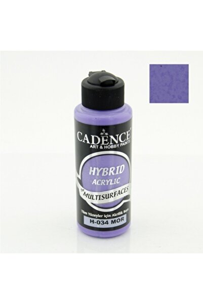 Cadence Boya Hybrıd Akrilik Multısurfaces H-034 Mor 120ml
