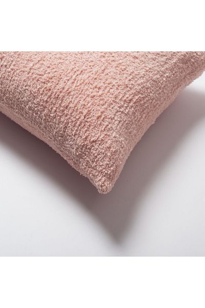 Fineroom Living "Cozy" - Sheepskin Textured Feather Throw Pillow 35x70 (INCLUDED INSIDE PILLOW)