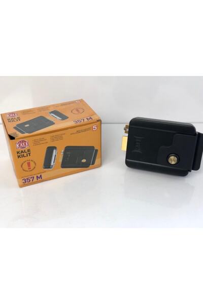 KALE Kilit - 357m Otomat 52mm Elektirikli Apartman Kapı Kilidi 5 Anahtarlı