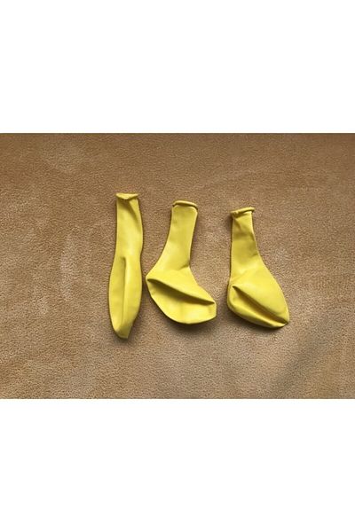HBK Yellow Decoration Balloon 100 Pieces