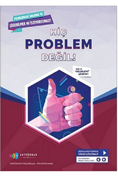 Antreman Yayınları Antrenman Yayıncılık Hiç Problem Değil