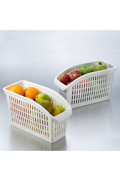 İstoç Türk Refrigerator Shelf Organizer Fruit Vegetable Basket - Organizer Closet Organizer - Fruit Pot - Crisper