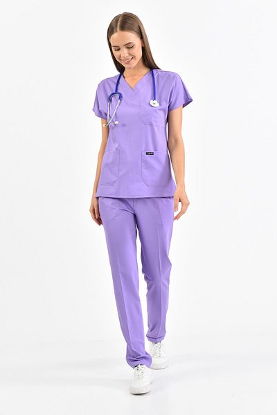 Owlet Medikal Set uniformă chirurgicală Lycra Liliac