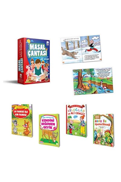 Ema Kitap حقيبة الحكايات الخيالية 40 كتابًا