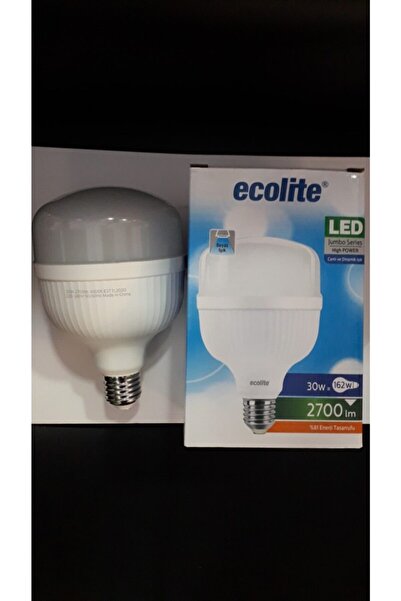 Ecolite 27w E27 Beyaz Işık Jumbo Led Ampul