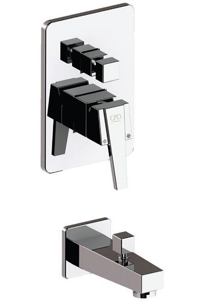 GPD Fully Built-in Bathroom Faucet Ritmo Mta85