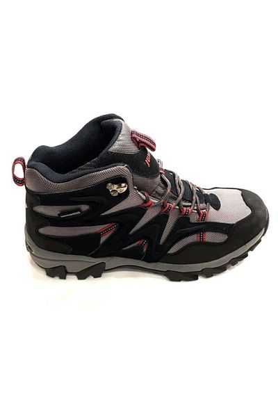 Jump 3112 Model Waterproof Trekking Boots - Dk Grey Black, Outdoor, Εγγυημένο τέλος της σειράς