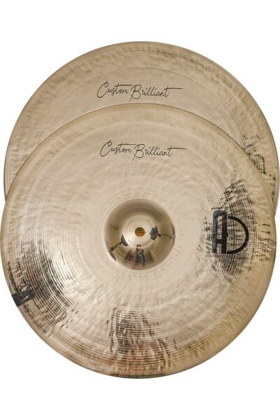 Agean Cymbals 13" Custom Brilliant Hi-hat Bateri Zili