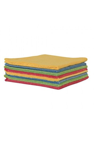 Spark (4 Pieces) 2308 Premium Microfiber General Cleaning Dust and Glass Cloth 40x40 CmMix