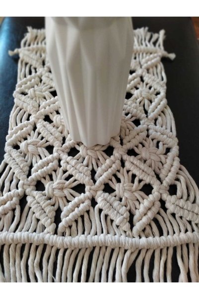 Generic Brand Macrame Runner Handmade Table Cloth