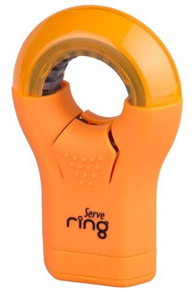 Serve Ascuțitor de creion cu gumă de șters Ring Orange