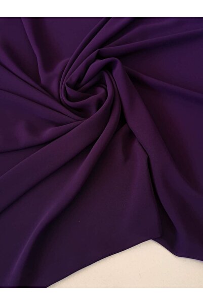 Genel Markalar Ipek Krep Şifon Multişifon Kumaş Mor