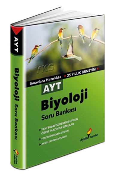 Aydın Yayınları Ayt Biyoloji Soru Bankası