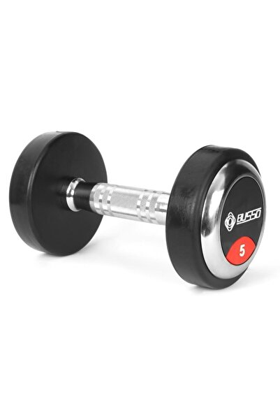 BUSSO Rd-5 Kauçuk Kaplı Olimpik Dambıl 5 Kg