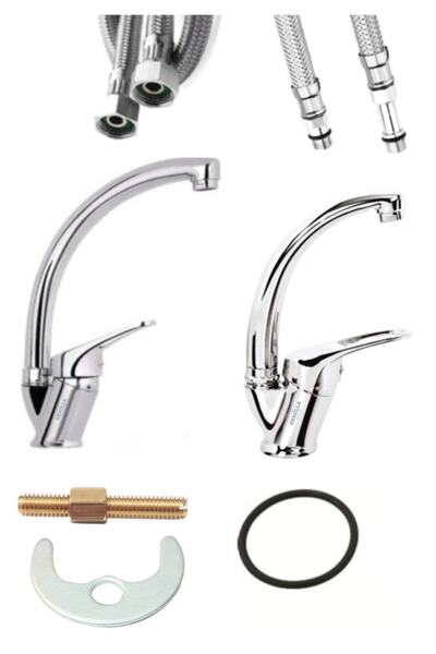 ARMİLLA ARMATÜR Armilla Banyo Lavabo Ve Mutfak Eviye Musluğu Çeşmesi Bataryas...