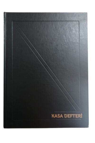Gürpaş Siyah Kasa Defteri 20x28 160 Yaprak Cilt Bezli 1 Adet