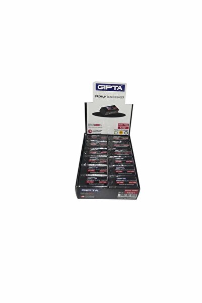 Gıpta ممحاة بريميوم خالية من الغبار باللون الأسود