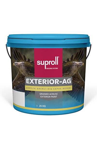 SUPROLL Exterıor-ag Akrilik Grenli Dış Cephe Boyası 25 Kg