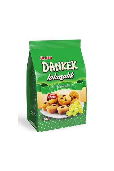 Ülker Dankek Turkish Delight with Grapes 160 Gr X 6 Pieces