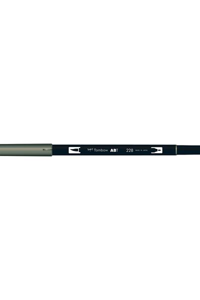 Tombow Ab-t Dual Brush Pen - Gray Green - 228