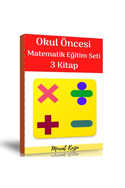 Enine Boyuna Eğitim Preschool Mathematics Training Set (3 Fasicle Books)