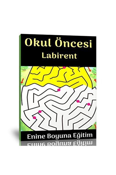 Enine Boyuna Eğitim Preschool Maze Pages Book - Transverse Longitudinal Educa...