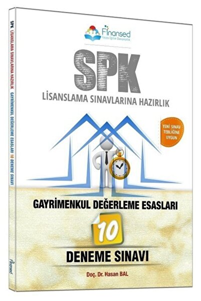Finansed Yayınları Spk Gayrimenkul Değerleme Esasları 10 Deneme Çözümlü