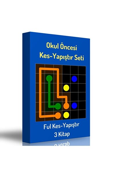 Enine Boyuna Eğitim مجموعة كتب ما قبل المدرسة (3 كتب)