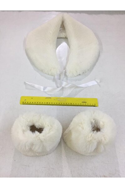 kurkyaka Imitasyon Kürk Şal Yaka Ve Kolluk