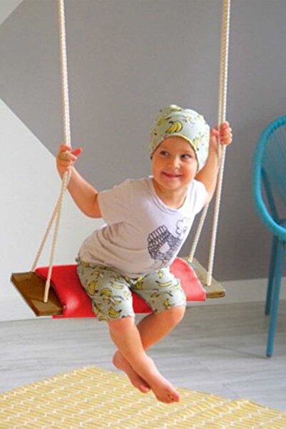 Svava Klasik Ahşap Piknik Salıncak - Evde, Bahçede, Piknikte Kullanılabilir (...