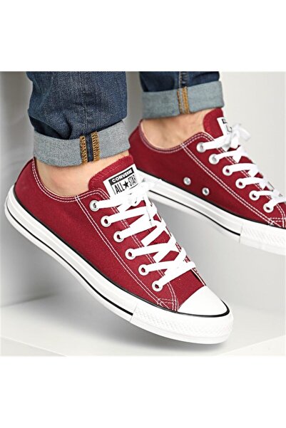 Converse All Star Lo Unisex Claret Red Sneaker Shoes M9691C V3