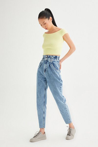Açelya Okcu Pool Collar Knitwear Blouse