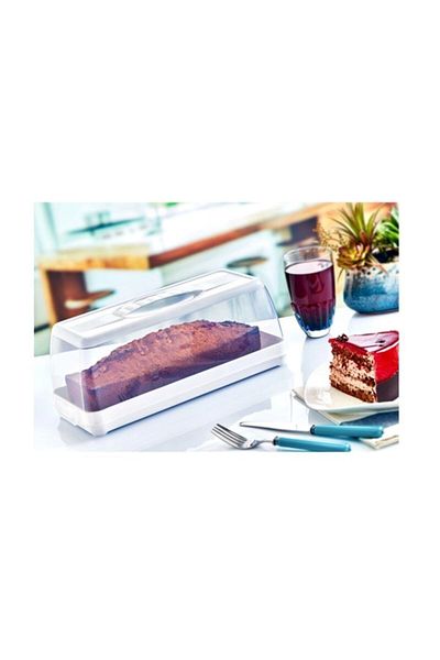 HIRDAVATÇIM06 Hobby Life Rectangular Elegant Baton Cake Jar