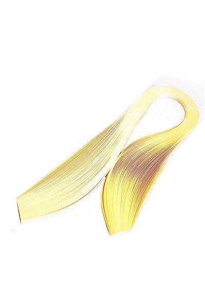 HAYAL 3mm Light Yellow Color Quilling Paper - 100pcs