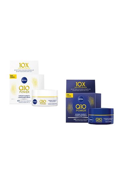 NIVEA Q10 Power - 50 Ml Day and Night Care Cream, Anti-Wrinkle